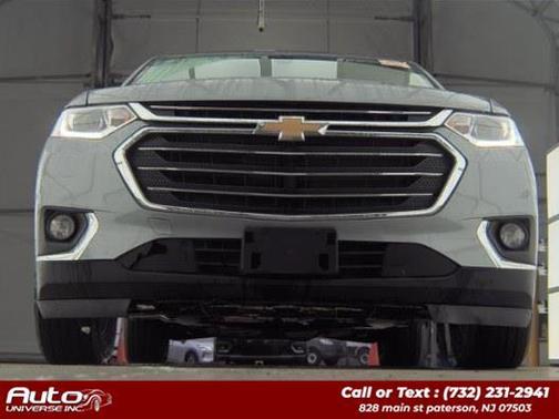 Satin Steel Metallic 2019 Chevrolet Traverse LT Cloth