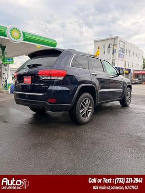 True Blue Pearlcoat 2018 Jeep Grand Cherokee Limited