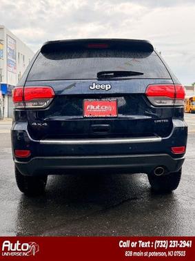 True Blue Pearlcoat 2018 Jeep Grand Cherokee Limited