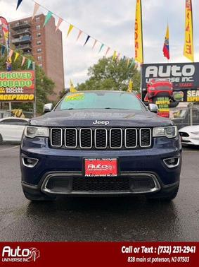 True Blue Pearlcoat 2018 Jeep Grand Cherokee Limited