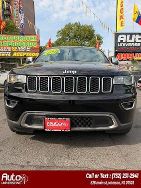 Diamond Black Crystal Pearlcoat 2019 Jeep Grand Cherokee Limited