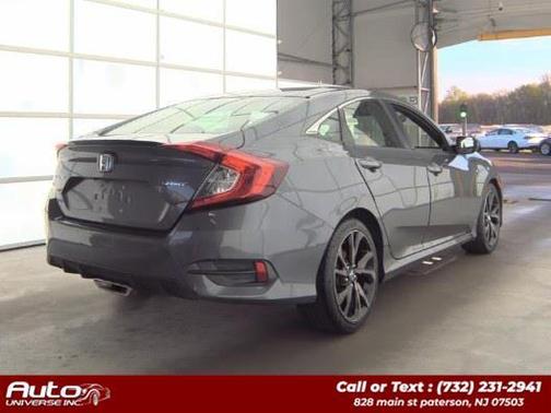 Modern Steel Metallic 2019 Honda Civic Sport