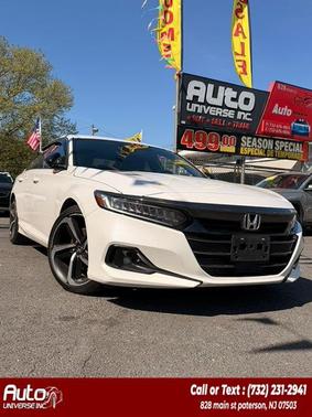 Platinum White Pearl 2022 Honda Accord Sport 1.5T