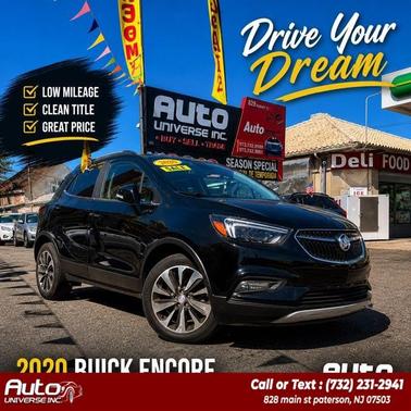 Ebony Twilight Metallic 2020 Buick Encore Essence