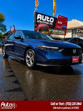 Canyon River Blue Metallic 2023 Honda Accord EX