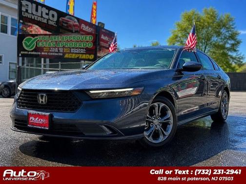 Canyon River Blue Metallic 2023 Honda Accord EX