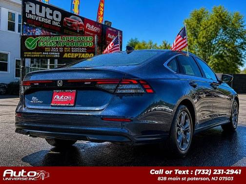 Canyon River Blue Metallic 2023 Honda Accord EX