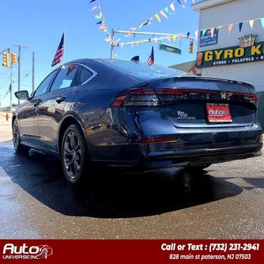 Canyon River Blue Metallic 2023 Honda Accord EX
