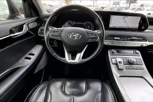 Burgundy 2021 Hyundai PALISADE Limited