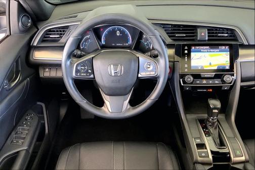 Polished Metal Metallic 2018 Honda Civic EX-L w/Navi