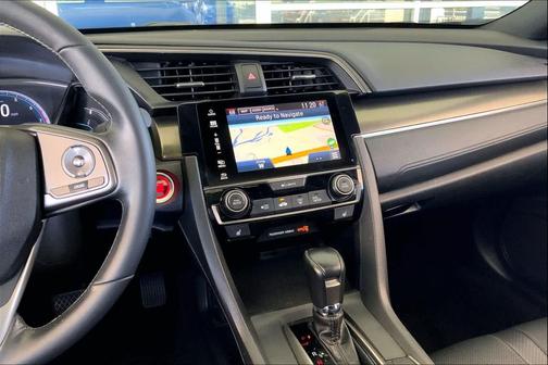 Polished Metal Metallic 2018 Honda Civic EX-L w/Navi