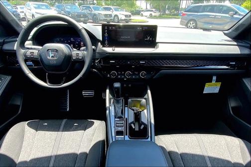 Platinum White Pearl 2026 Honda Accord Hybrid Sport