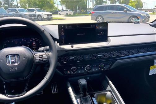 Platinum White Pearl 2026 Honda Accord Hybrid Sport