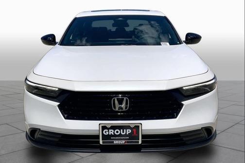 Platinum White Pearl 2026 Honda Accord Hybrid Sport