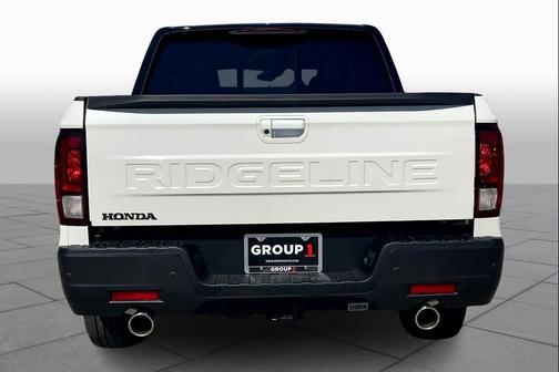 White 2026 Honda Ridgeline Black Edition