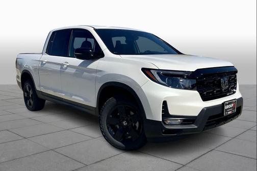 White 2026 Honda Ridgeline Black Edition