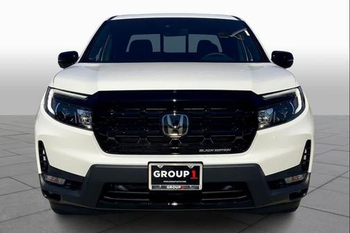 White 2026 Honda Ridgeline Black Edition
