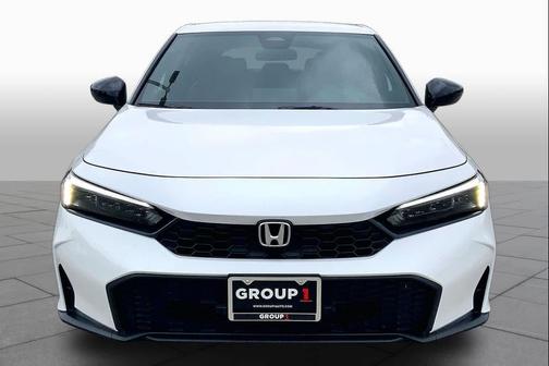 Platinum White Pearl 2026 Honda Civic Sport