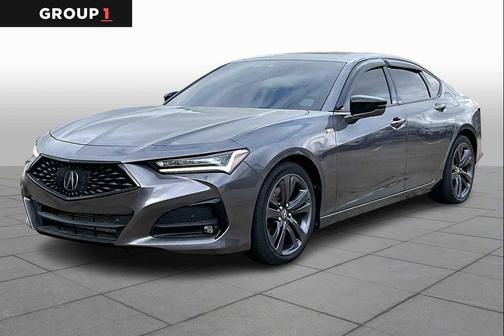 Modern Steel Metallic 2023 Acura TLX A-Spec