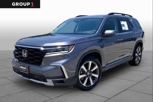 Modern Steel Metallic 2025 Honda Pilot Touring