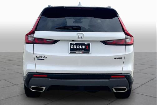 Platinum White Pearl 2026 Honda CR-V Hybrid Sport-L
