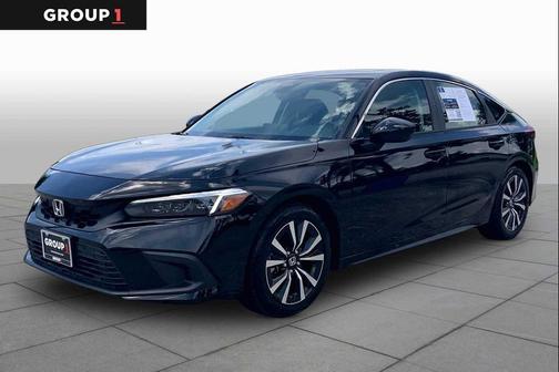 Crystal Black Pearl 2024 Honda Civic EX-L