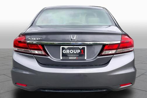Modern Steel Metallic 2015 Honda Civic EX-L