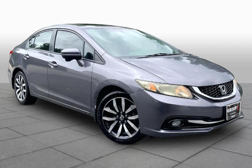 Modern Steel Metallic 2015 Honda Civic EX-L