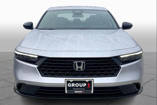 Silver 2026 Honda Accord Hybrid Sport-L