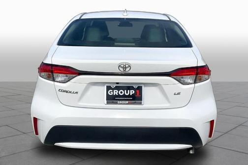 White 2022 Toyota Corolla LE