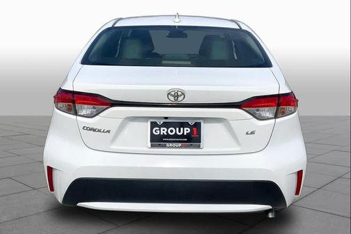 White 2022 Toyota Corolla LE