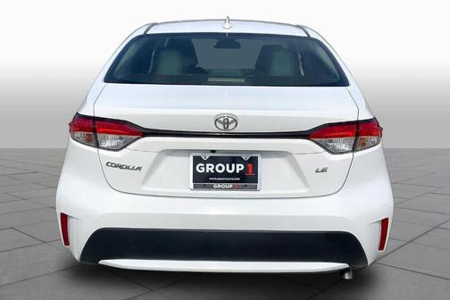 White 2022 Toyota Corolla LE
