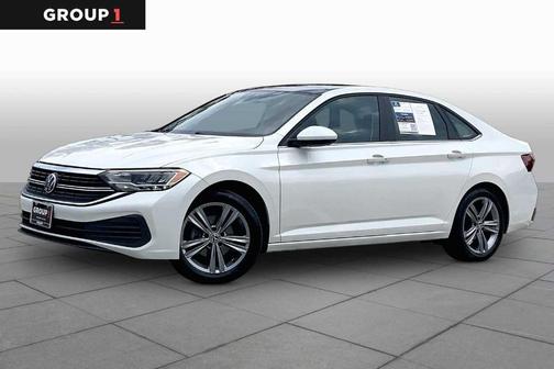 Opal White Pearl Effect 2023 Volkswagen Jetta 1.5T SE