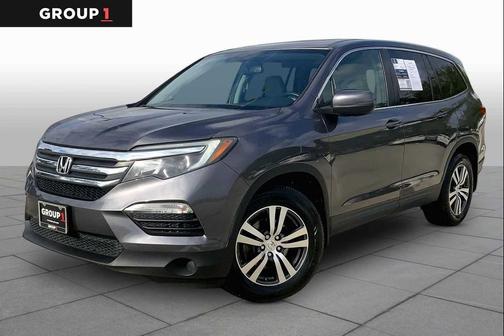 Modern Steel Metallic 2017 Honda Pilot EX-L