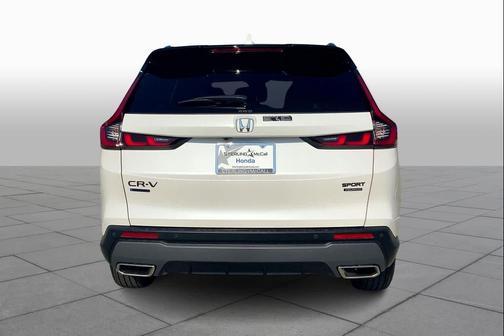 White 2026 Honda CR-V Hybrid Sport Touring