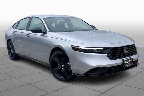 Silver 2026 Honda Accord Hybrid Sport-L