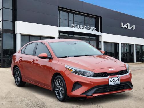 Fire Orange 2022 Kia Forte LXS