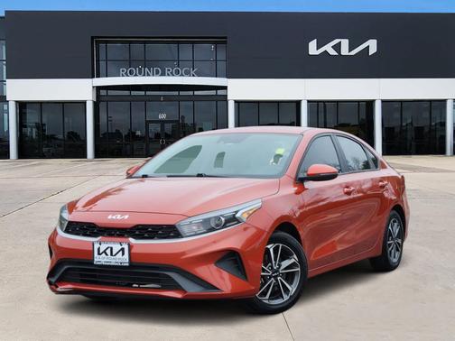 Fire Orange 2022 Kia Forte LXS