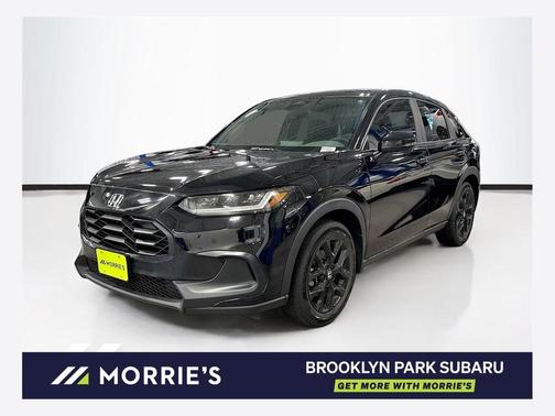 Crystal Black Pearl 2023 Honda HR-V Sport