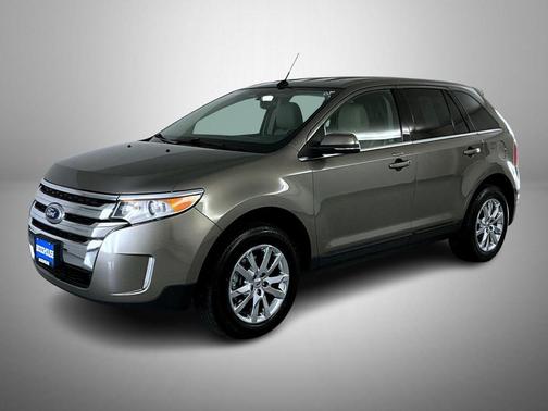 Mineral Gray Metallic 2014 Ford Edge Limited