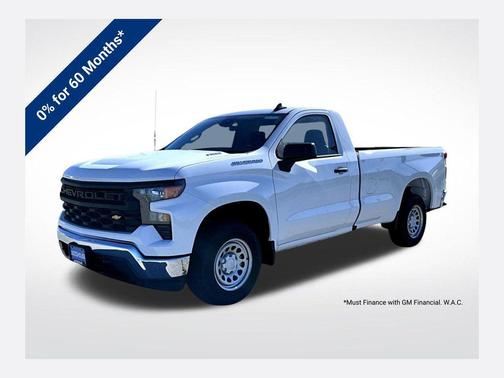 Summit White 2026 Chevrolet Silverado 1500 WT
