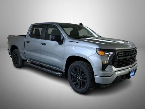 Sterling Gray Metallic 2026 Chevrolet Silverado 1500 Custom