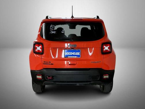 Omaha Orange Clearcoat 2021 Jeep Renegade Trailhawk