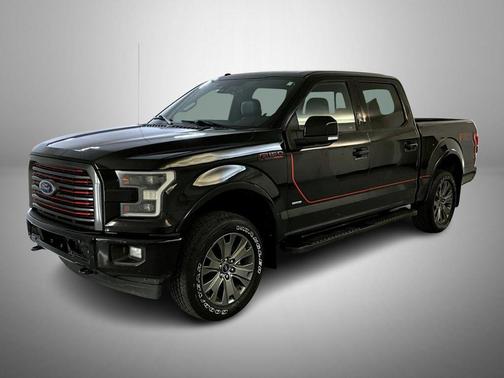 Shadow Black 2017 Ford F-150 Lariat