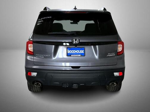 Gray 2021 Honda Passport AWD Elite