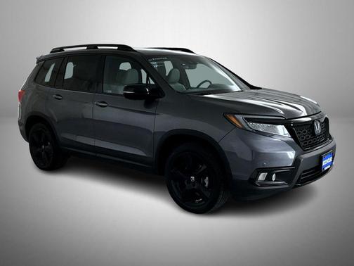 Gray 2021 Honda Passport AWD Elite