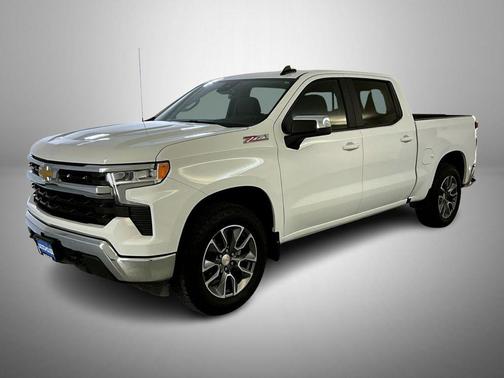Summit White 2025 Chevrolet Silverado 1500 LT