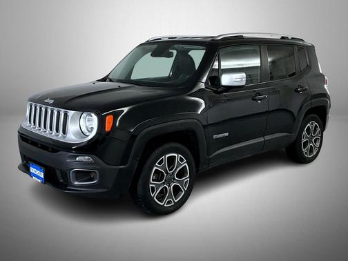 Black 2017 Jeep Renegade Limited
