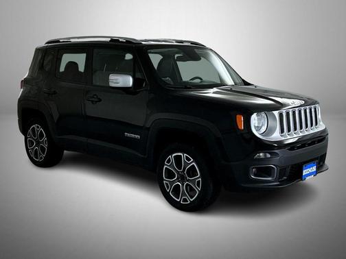 Black 2017 Jeep Renegade Limited