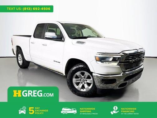 Bright White Clearcoat 2021 RAM 1500 Laramie